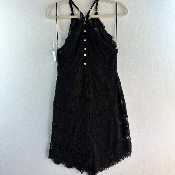 NWT Free People Intimately Dress Womens Small Black Lace Goth Chic Fairy Grunge - Picture 9 of 12